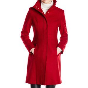 Via Spiga Women's Wool-Blend red coat size 8 SOLD